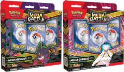 CARTES DE POKÉMON - POKEMON MEGA BATTLE DECKS GENGAR EX/ DIANCIE EX ASST